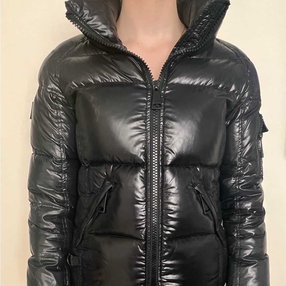 SAM Black Puffer Jacket size Small